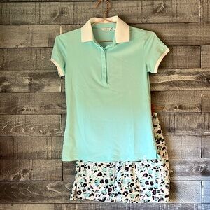 NWT Lady Hagen skort set XS golf tennis swim